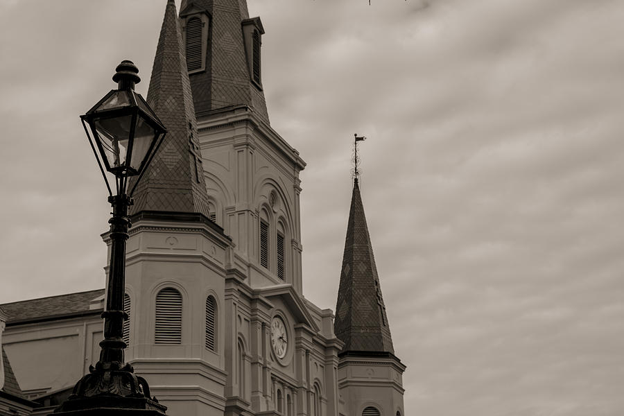 St Louis Cathedral - Jackson Square New Orleans  Photograph by John McGraw