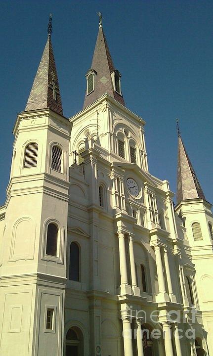 St. Louis Cathedral New Orleans Louisiana Photograph by Michael Hoard