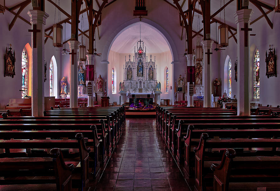 St Louis Catholic Church Photograph by Glenn Stuart Fine Art America