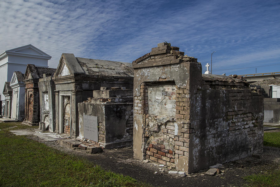 Cemetery Photograph - St Louis Cemetery Number 2  New Orleans by John McGraw