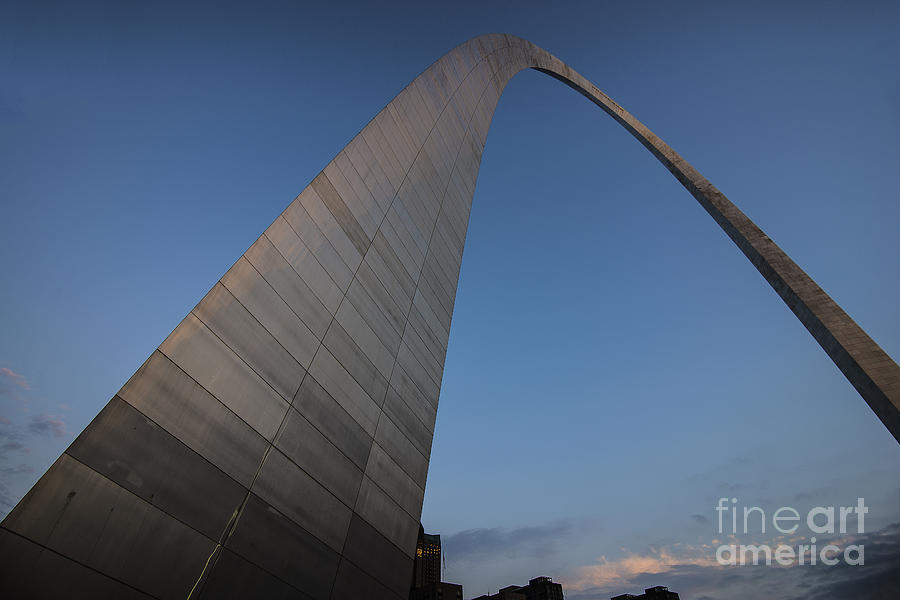 St. Louis Gateway Arch 10 Photograph by David Haskett II