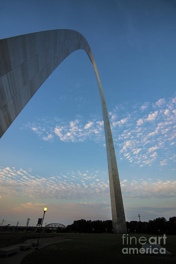 St. Louis Gateway Arch Sunrise 30 Photograph by David Haskett II