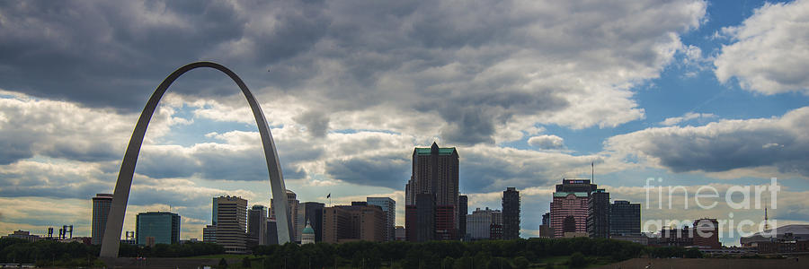 St. Louis Panoramic Photograph by David Haskett II