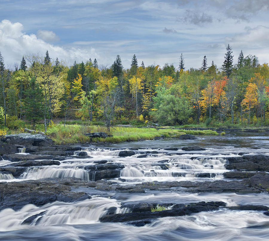 St Louis River Jay Cooke State Park Photograph by Tim Fitzharris