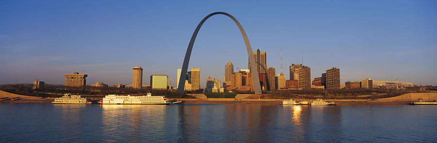 St. Louis Photograph - St. Louis Skyline by Panoramic Images