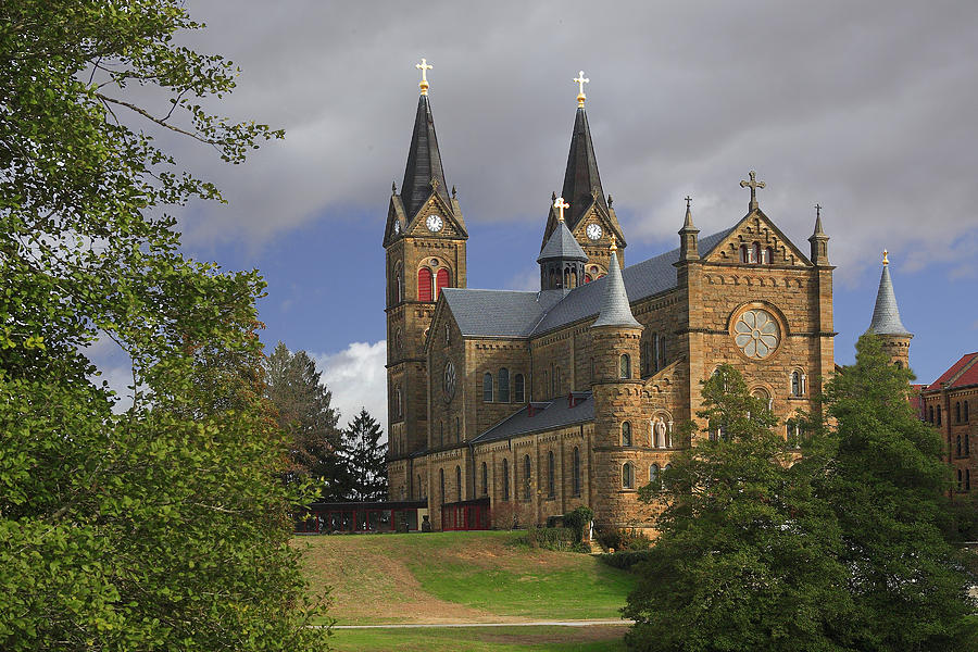 St. Mainrad Archabbey Photograph by Wendell Thompson