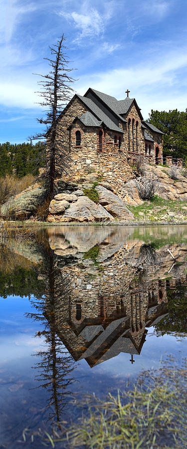 Rocky Mountain National Park Photograph - St. Malo Church by Shane Bechler