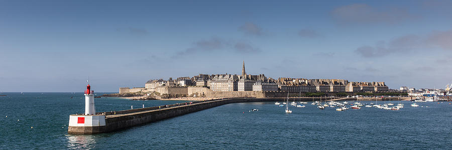 St Malo Photograph by Nigel R Bell