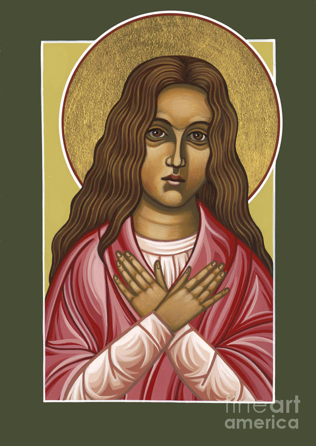 St. Maria Goretti Patroness of Abused Children 067 Painting by William Hart McNichols
