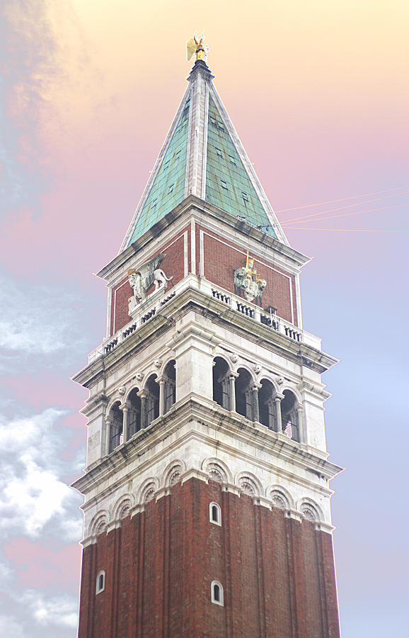 St Marks Campanile Photograph by Suzanne Powers