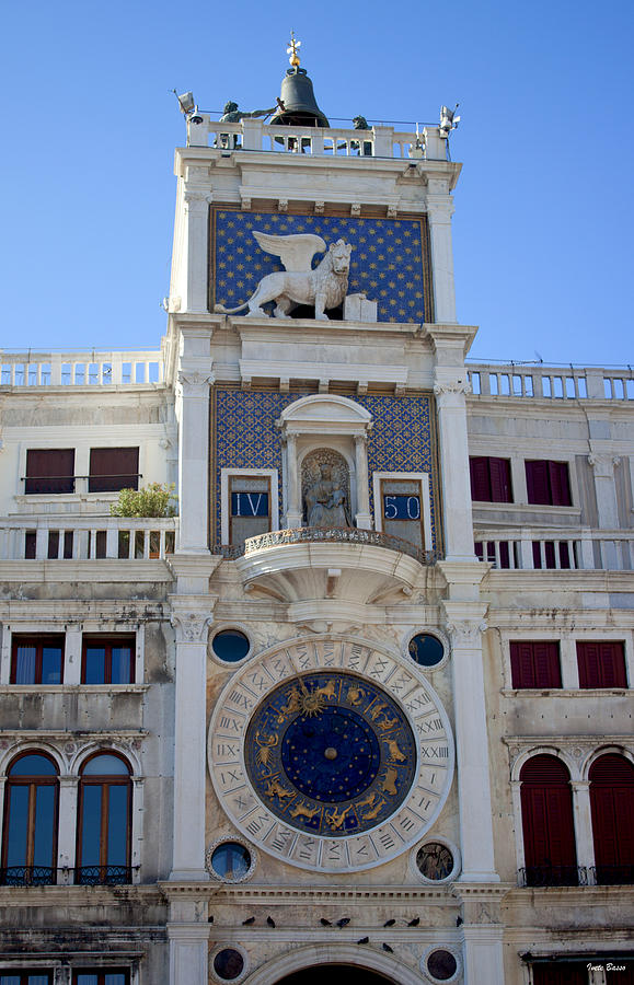 St. Marks Clock Tower Photograph by Ivete Basso Photography