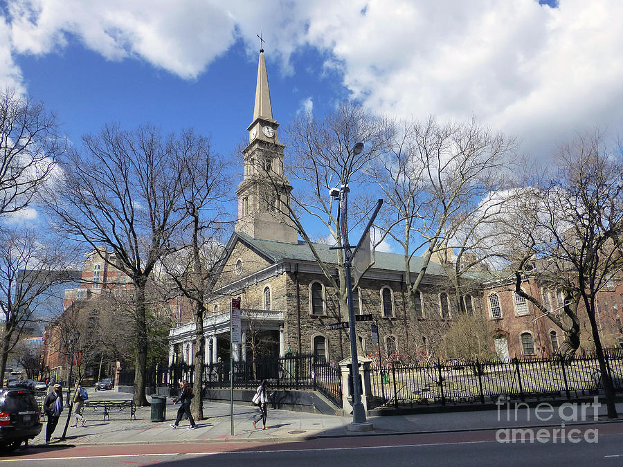 St Marks in The Bowery Church Photograph by Steven Spak