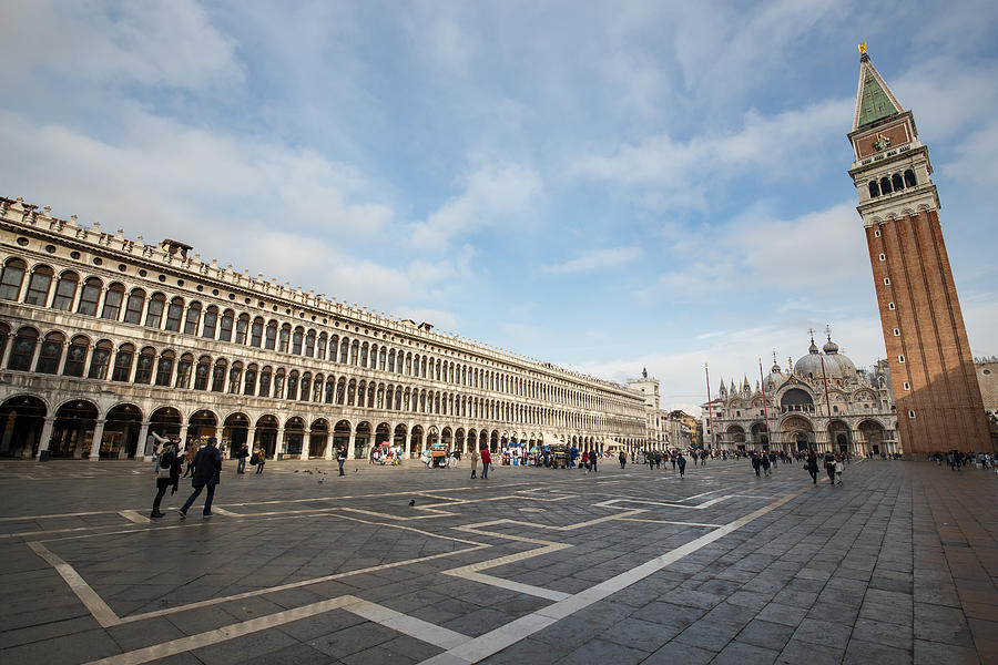 St. Marks Square in Venice, Italy Photograph by Daisuke Kishi