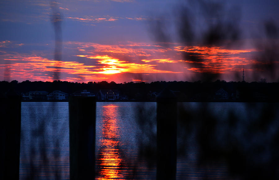 St. Marten River Sunset Photograph by Bill Swartwout