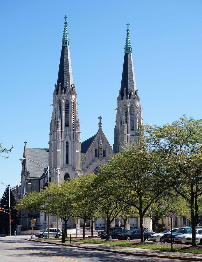 St. Mary Catholic Church Photograph by Chuck Johnson - Fine Art America