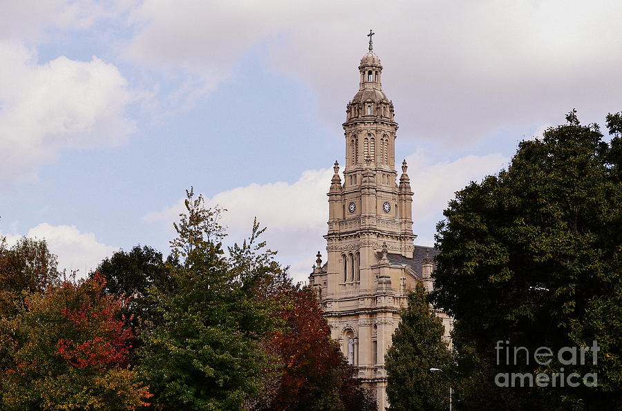 Fall Photograph - St Mary Immaculate Conception by Amy Lucid