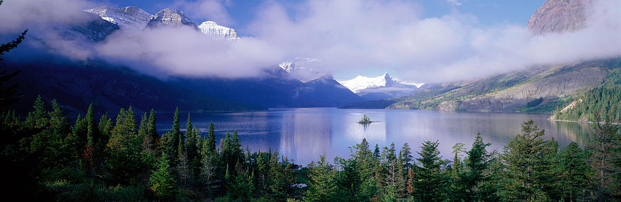 St Mary Lake, Glacier National Park Photograph by Panoramic Images