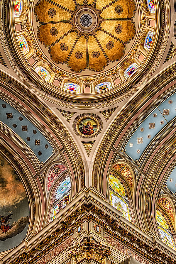 St. Mary of the Angels Splendor Photograph by Lindley Johnson