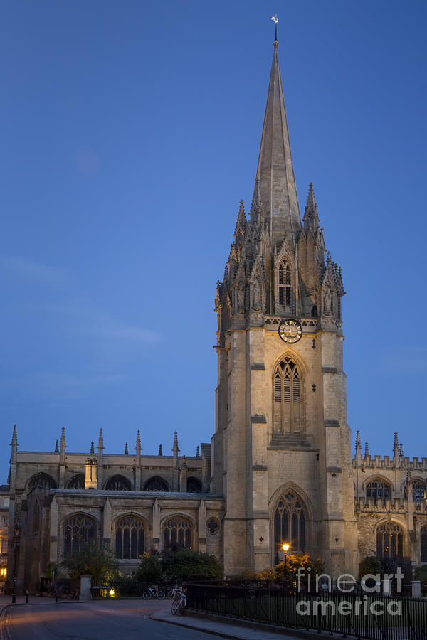 St Marys - Oxford Photograph by Brian Jannsen