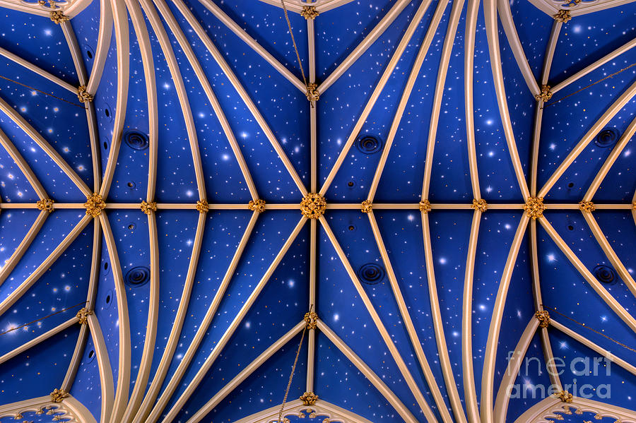 St Marys Church Celling Photograph by Mark Dodd