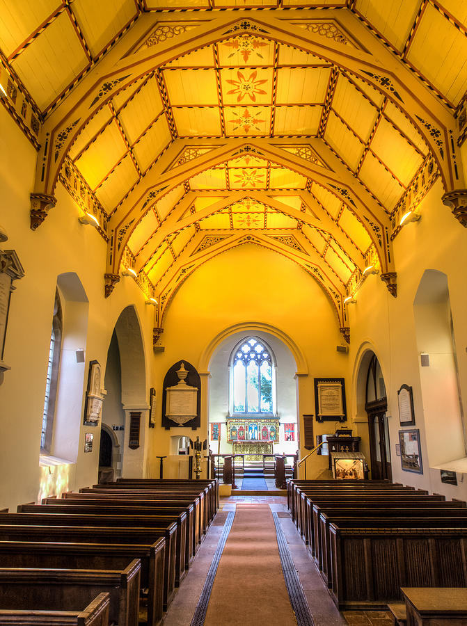 St Marys Church Kintbury Photograph by Mark Llewellyn