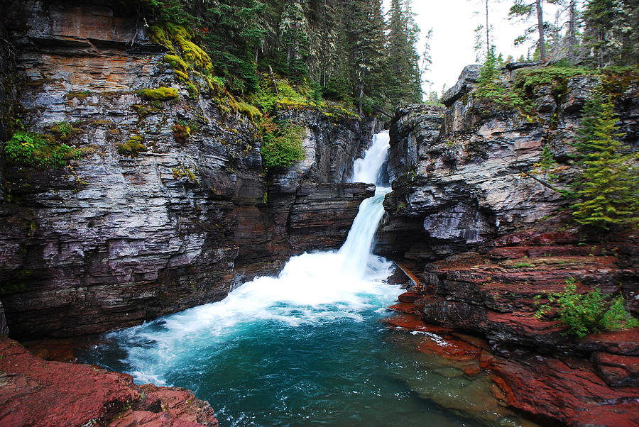 St Mary's falls Photograph by Raymond J Deuso - Fine Art America