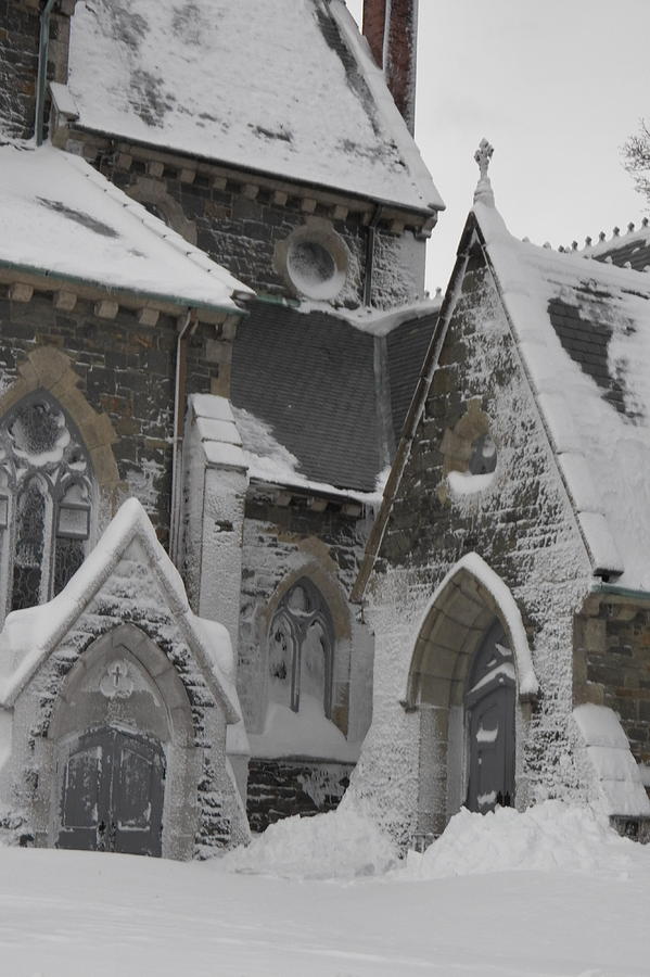 Winter Photograph - St. Marys by Georgia Hamlin