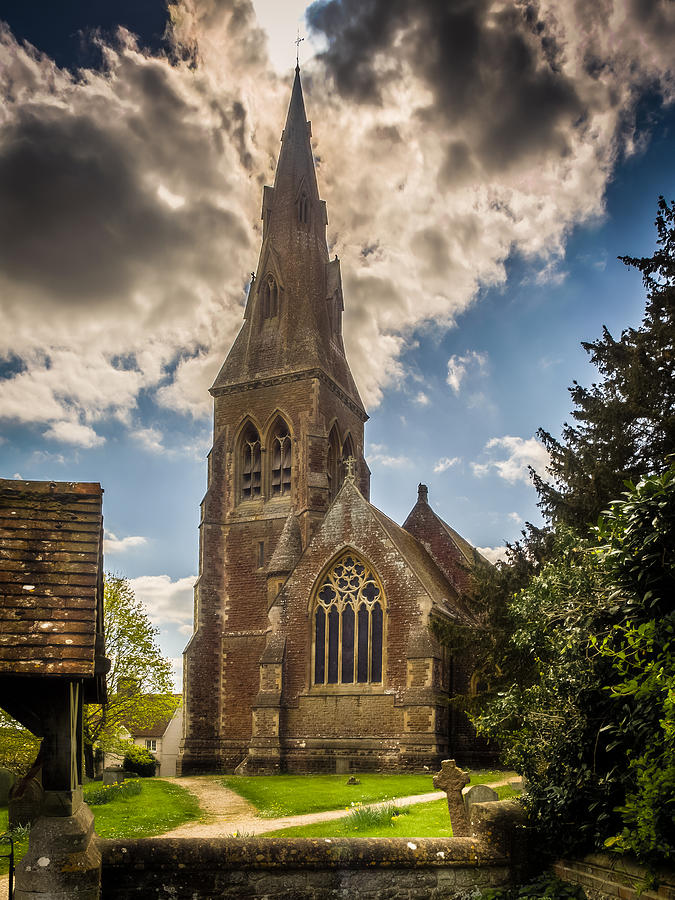 St Marys Mortimer Photograph by Mark Llewellyn