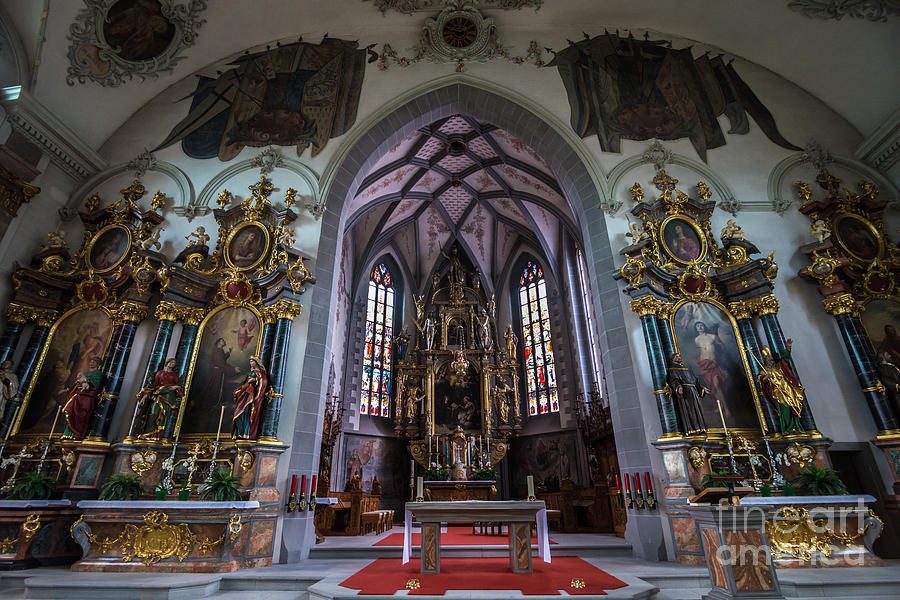 St. Maurice Church - Appenzell - Switzerland Photograph by Gary Whitton