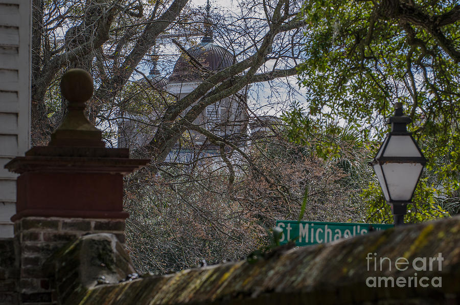 St. Michaels Alley In Charleston Photograph