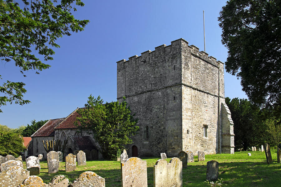 St Michaels Church - Shalfleet Photograph by Rod Johnson