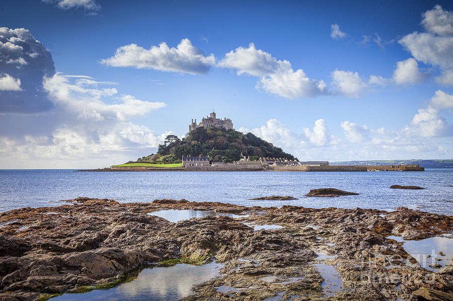St Michaels Mount Marazion Cornwall England Photograph by Colin and Linda McKie
