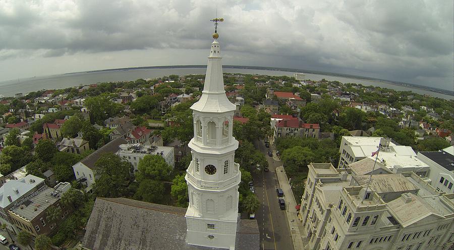 Charleston Photograph - St. Michaels by Rick Lecture Charleston Photograph - St. Michaels by Rick Lecture