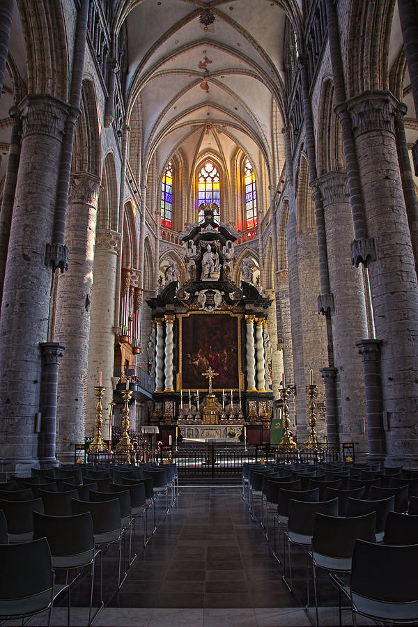 St Nicholas Church Ghent Photograph by Joan Carroll