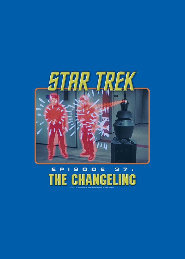 Star Trek Digital Art - St Original - The Changeling by Brand A