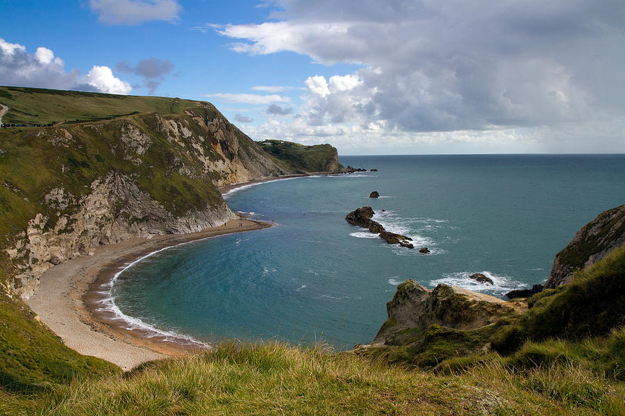 St Oswalds Bay and Dorset coast next to Durdle Door England Photograph ...