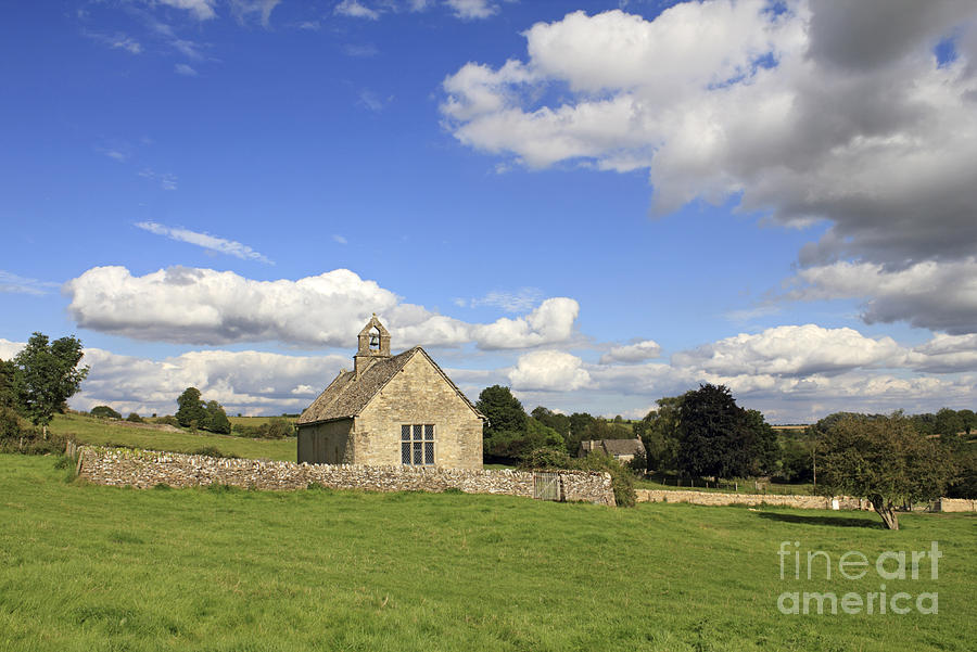 St Oswalds Chapel Oxfordshire Photograph by Julia Gavin