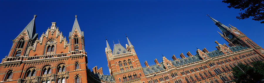 St Pancras Railway Station London Photograph by Panoramic Images