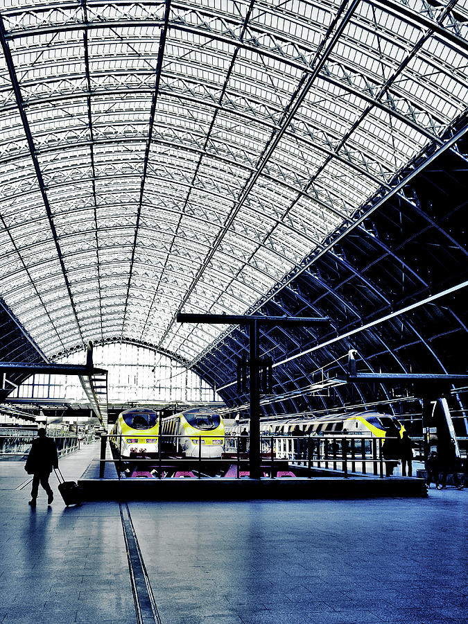 St Pancras Station, London Photograph by Doug Armand