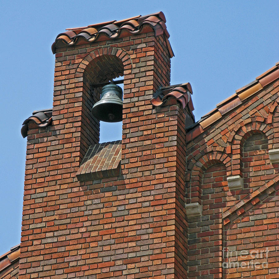St Patrick Parish Bell Tower Photograph by Ann Horn