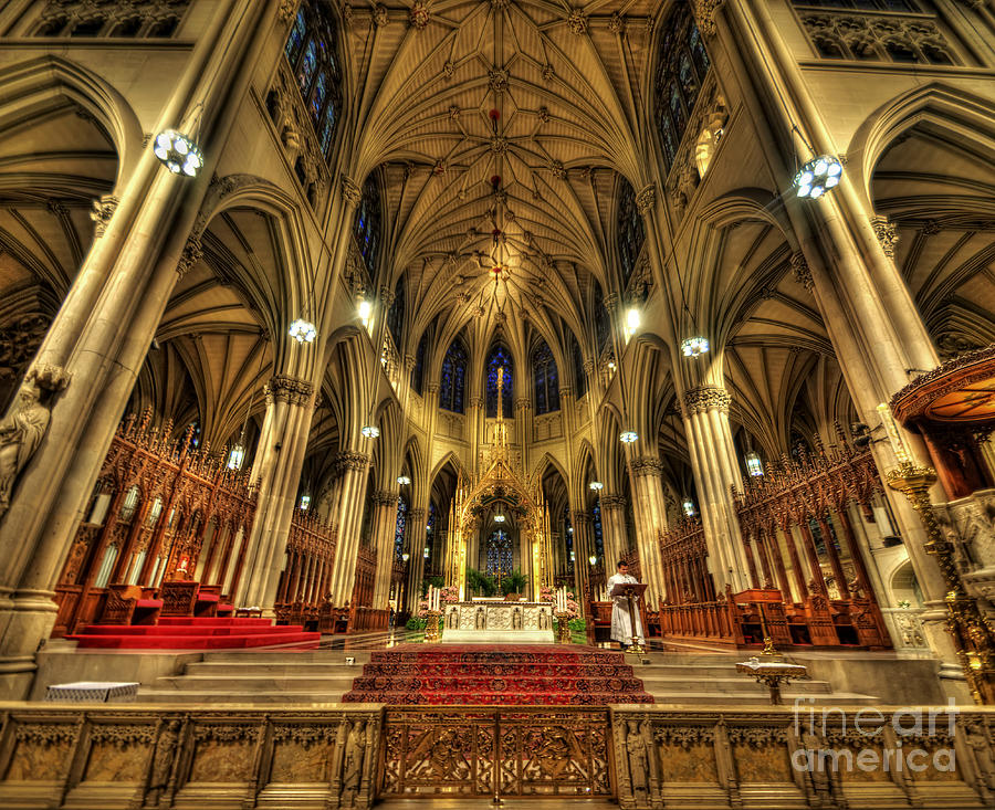 New York City Photograph - St Patricks Cathedral - New York 3.0 by Yhun Suarez