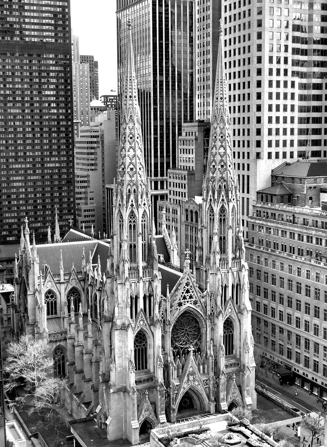 St. Patricks Cathedral Photograph by Robert Meyers-Lussier