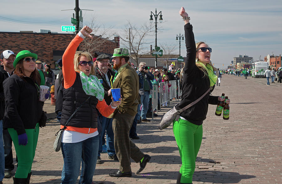 St. Patrick's Day Celebrations Photograph by Jim West - Fine Art America