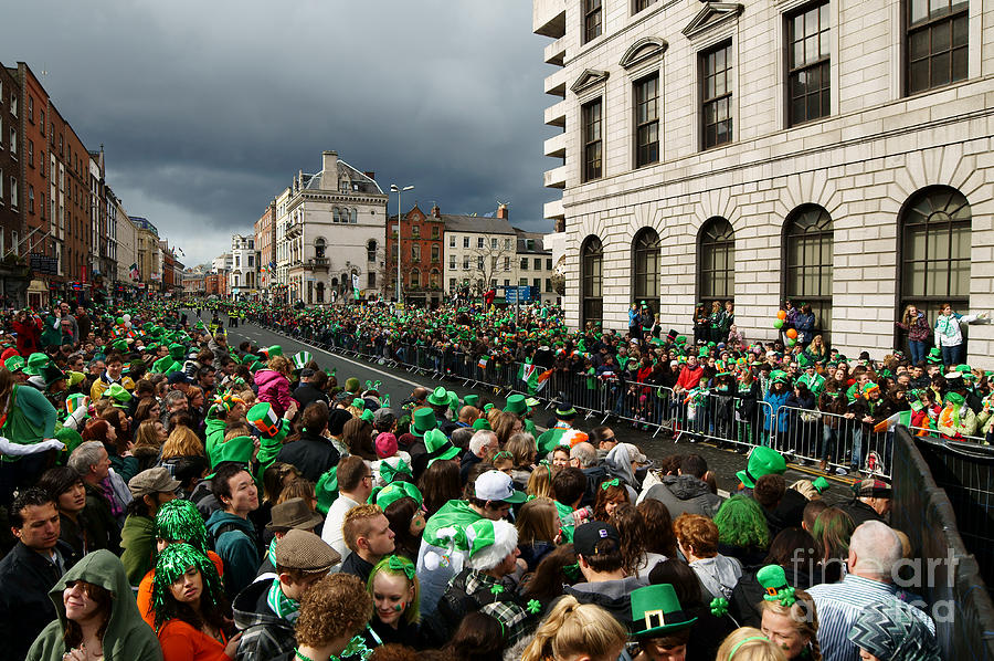 St. Patrick's Day Parade in Dublin Photograph by Benjamin Reed Fine