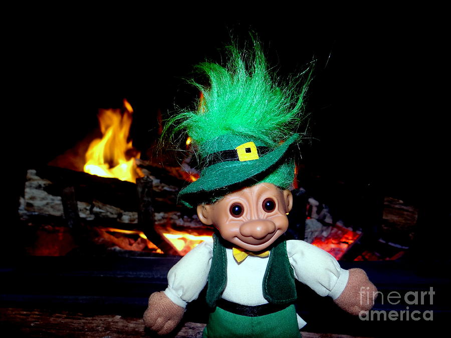 St Patricks Troll Photograph by Ed Weidman