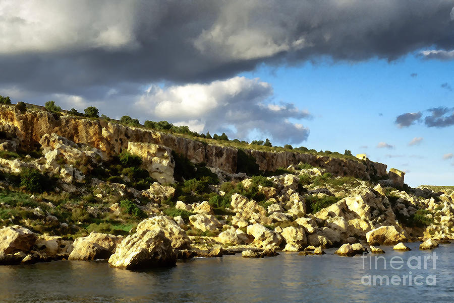 St Pauls Bay Malta Photograph by Thomas R Fletcher