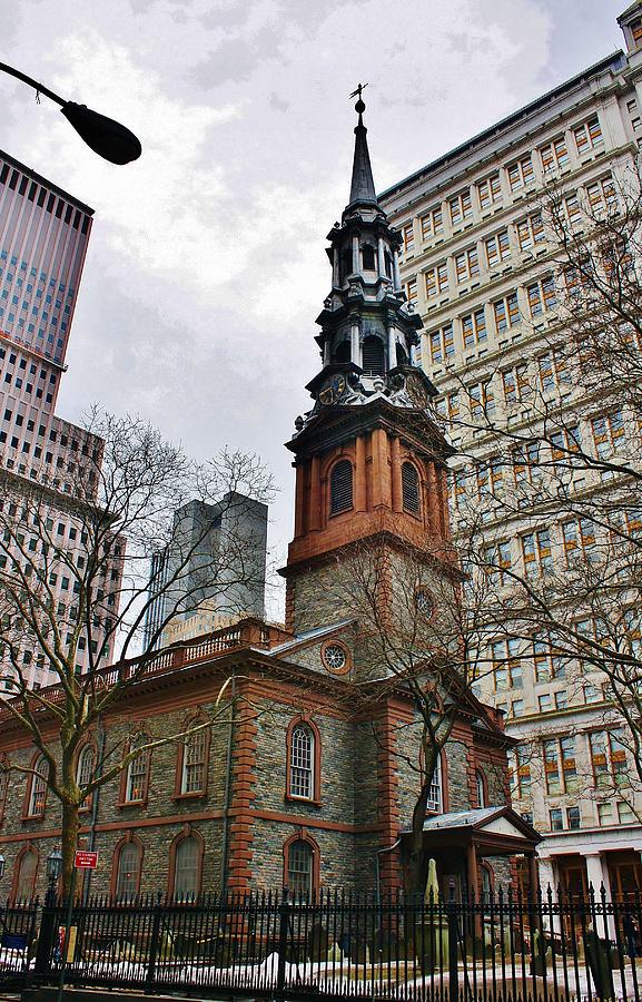 St. Pauls Church New York City Photograph by Bruce Bley