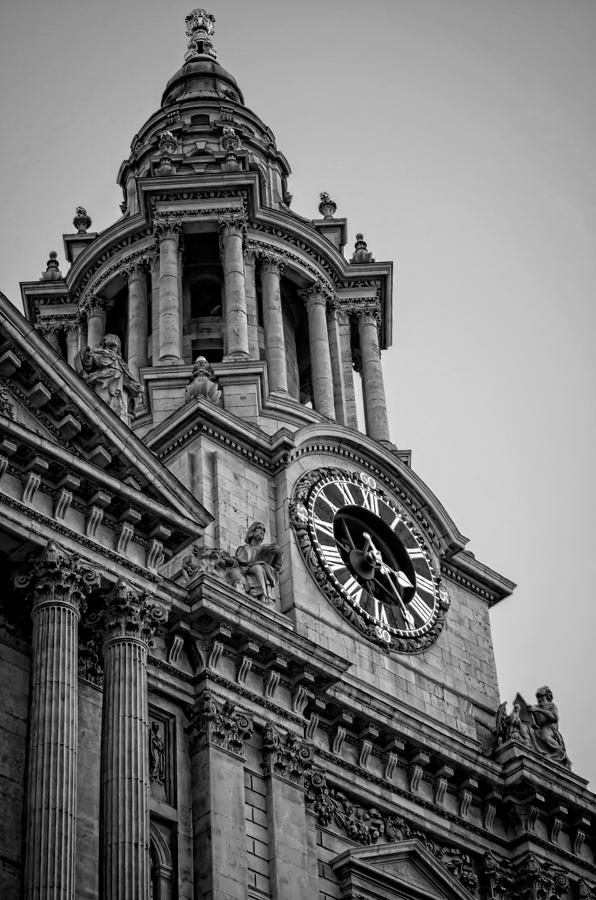 St Pauls Clock Tower Photograph by Heather Applegate