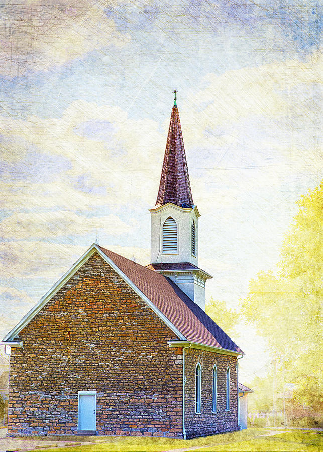 St Pauls Lutheran Church Photograph by Bill and Linda Tiepelman