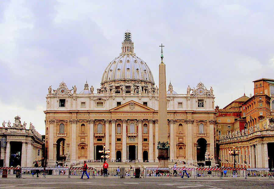 St. Peter s Rome Photograph by Caroline Stella